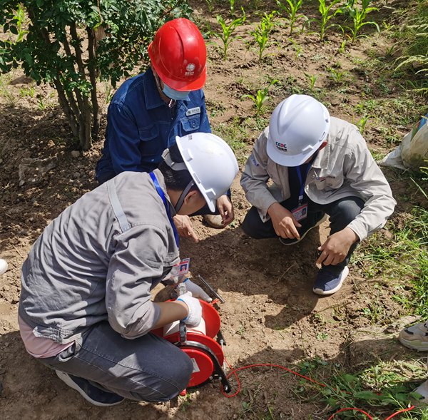 國網劉家峽水電廠大面積接地網測試為電網設備安全護航