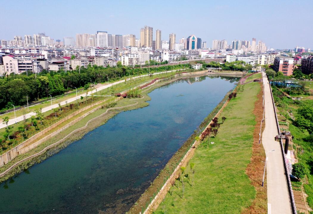 江西鷹潭這個水環(huán)境治理項目，很美！