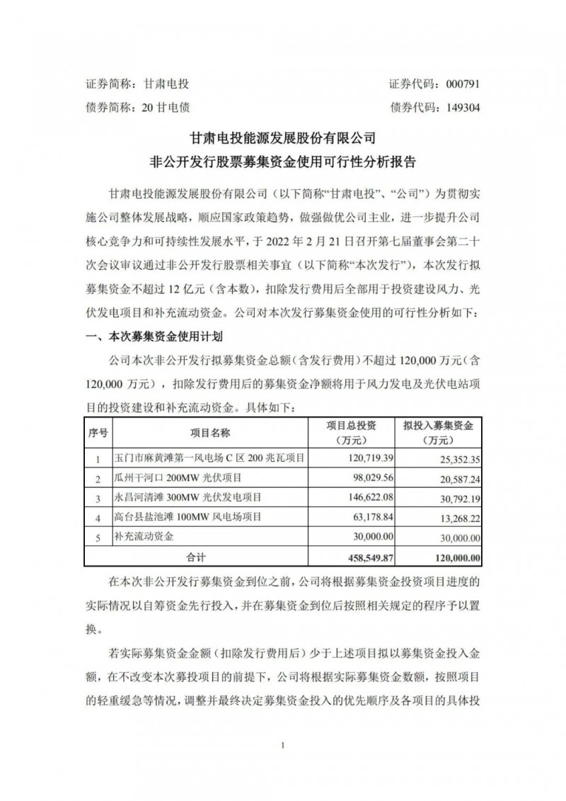 甘肅電投擬定增募資12億“加碼”光伏發(fā)電項目！