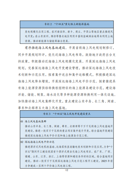 發(fā)改委、能源局等九部委聯(lián)合印發(fā)發(fā)布“十四五”可再生能源規(guī)劃！