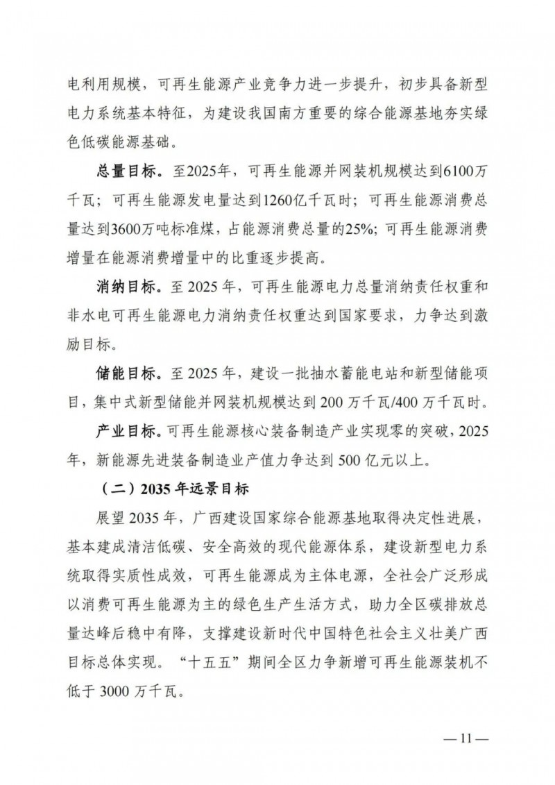 廣西“十四五”規(guī)劃：大力發(fā)展光伏發(fā)電，到2025年新增光伏裝機(jī)15GW！