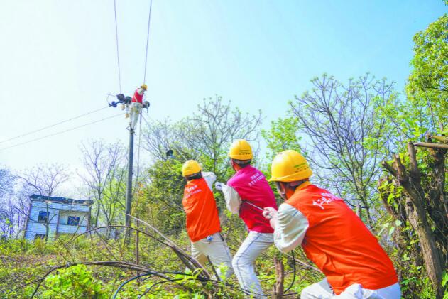 國(guó)網(wǎng)重慶電力公司報(bào)裝接電線上辦 快捷省力又省錢(qián)