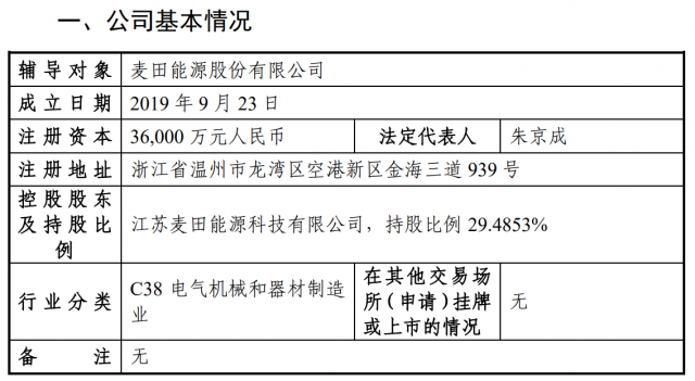 估值超百億！戶儲黑馬麥田能源擬A股上市